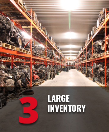 Large inventory
